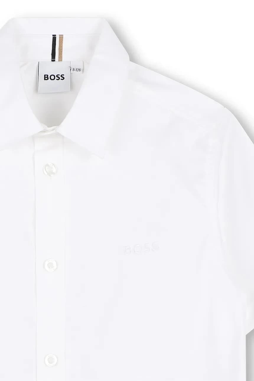 Детская хлопковая рубашка - фото 3