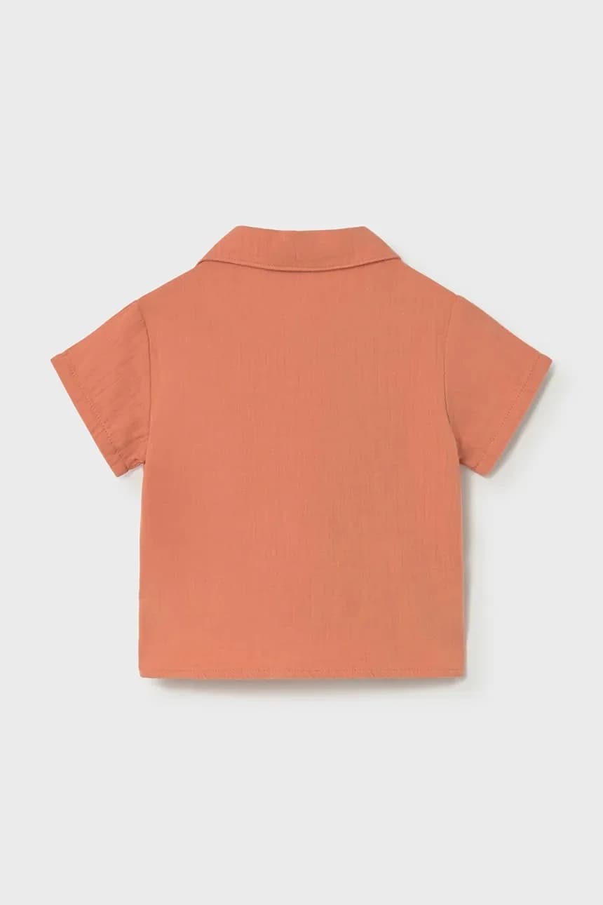 Детская хлопковая рубашка - фото 2