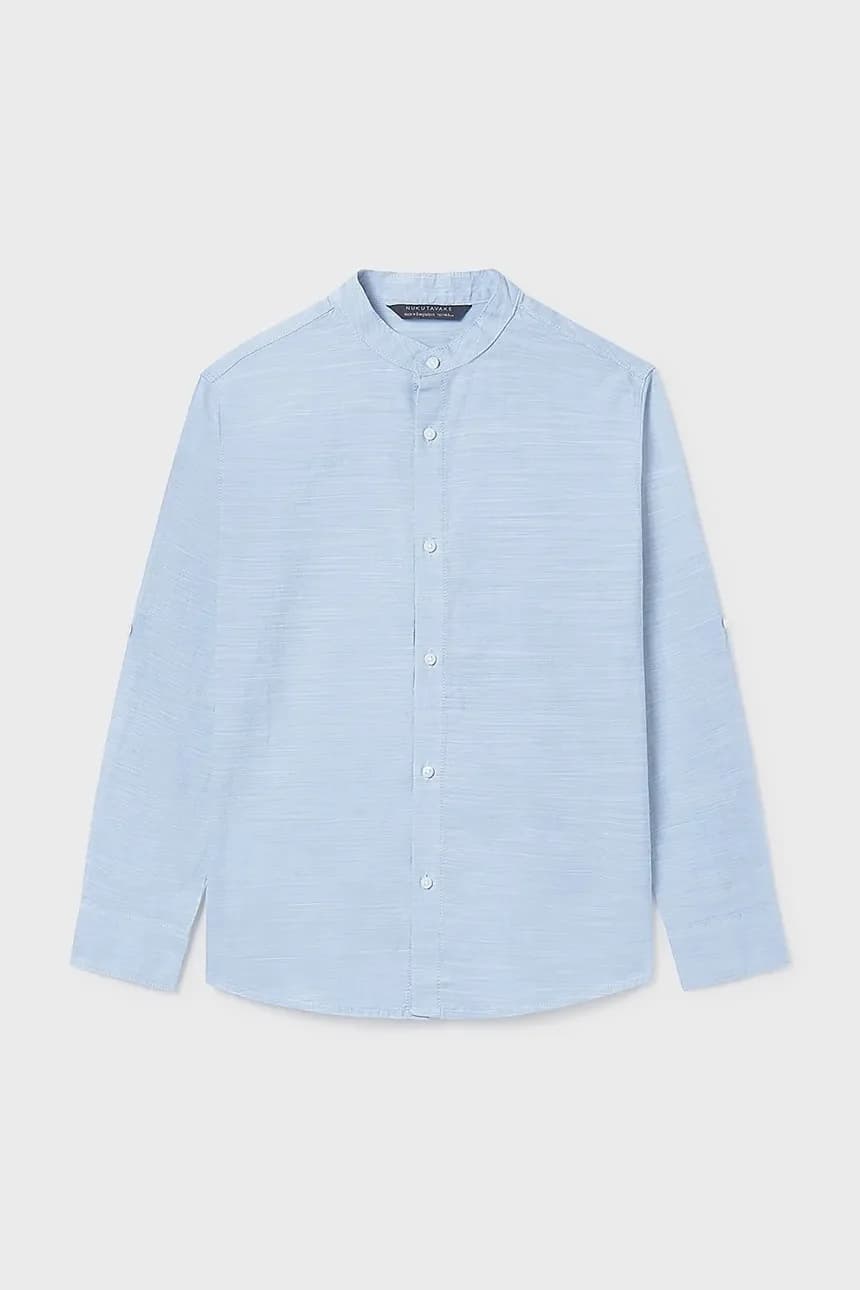 Детская хлопковая рубашка - фото 2