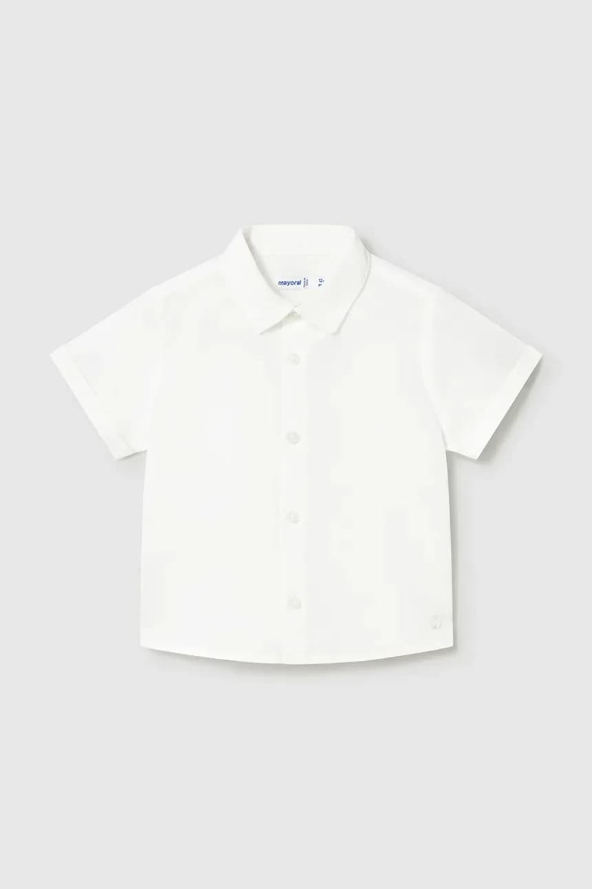 Детская рубашка с льном