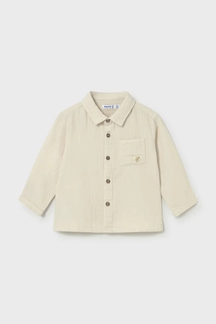 Детская хлопковая рубашка