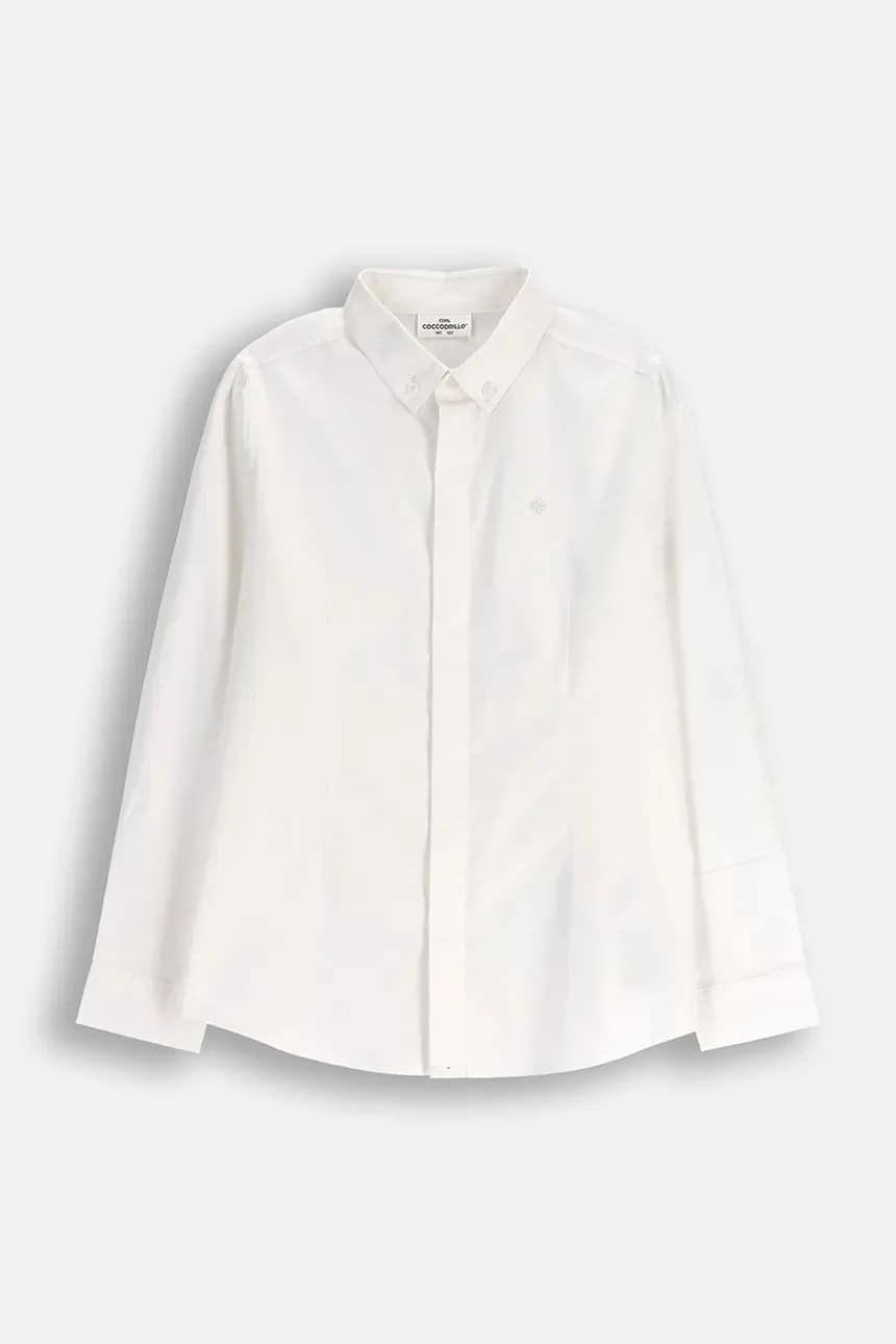 Детская хлопковая рубашка