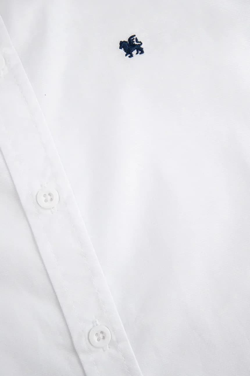 Детская хлопковая рубашка - фото 4