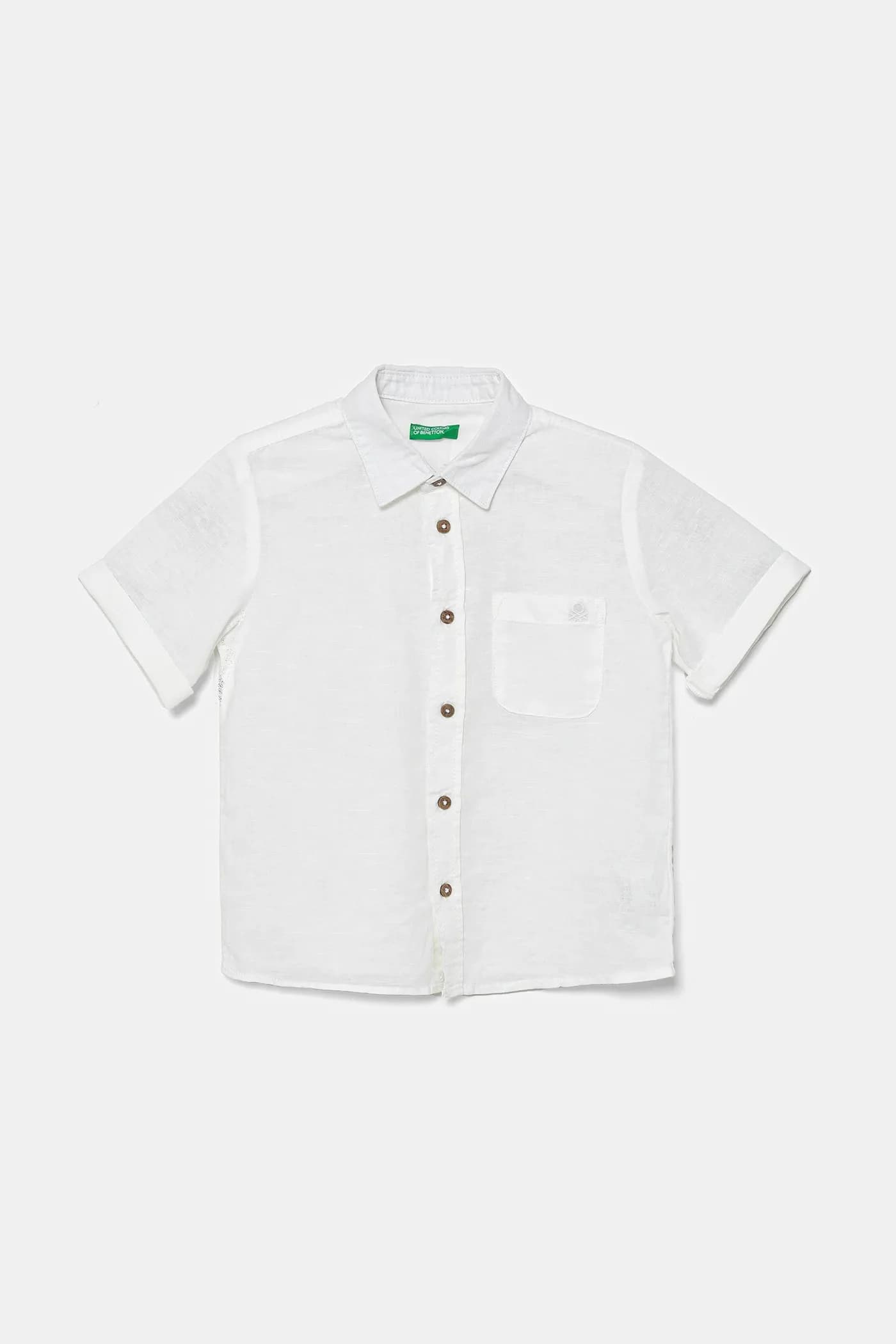 Детская льняная рубашка