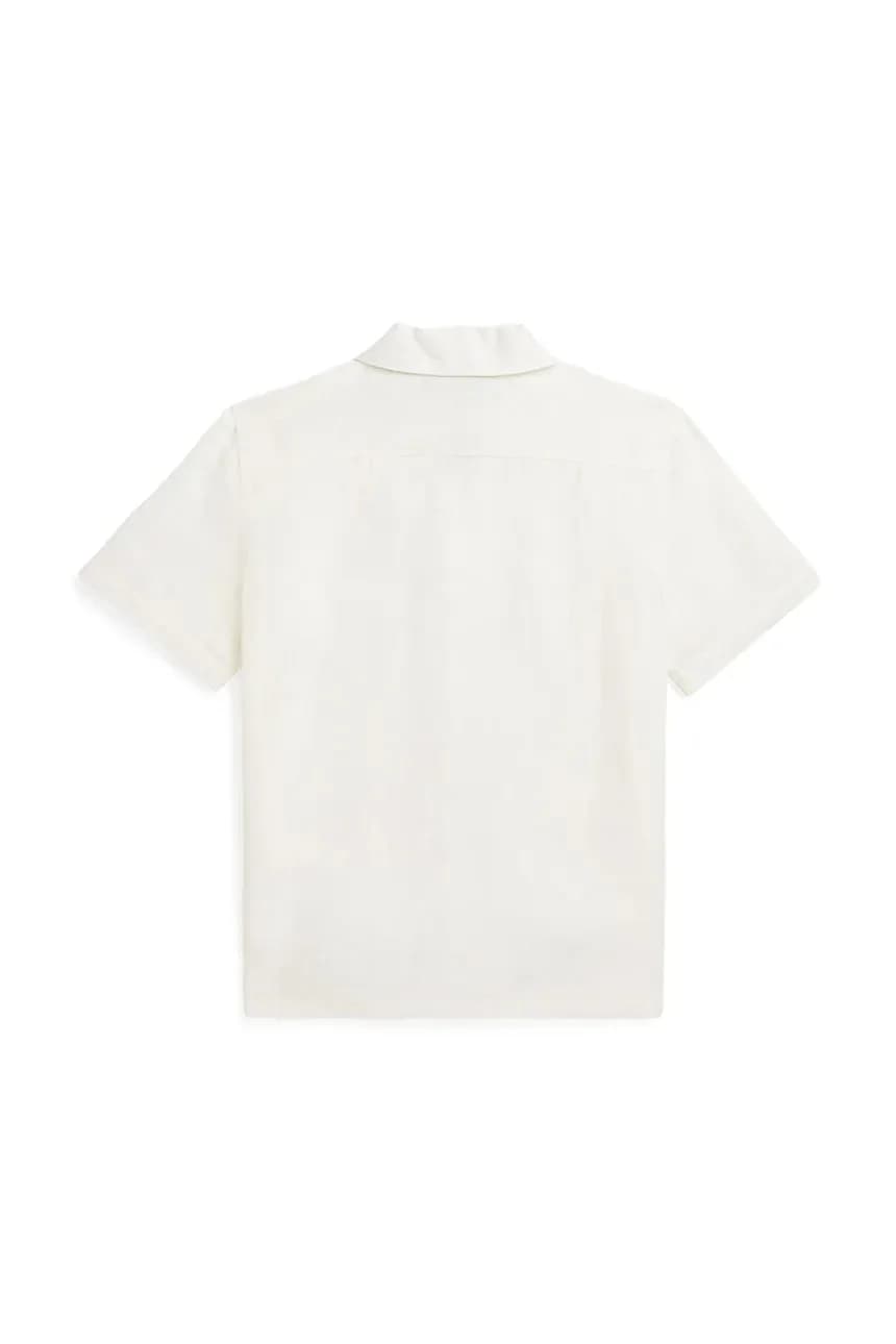 Детская льняная рубашка - фото 2