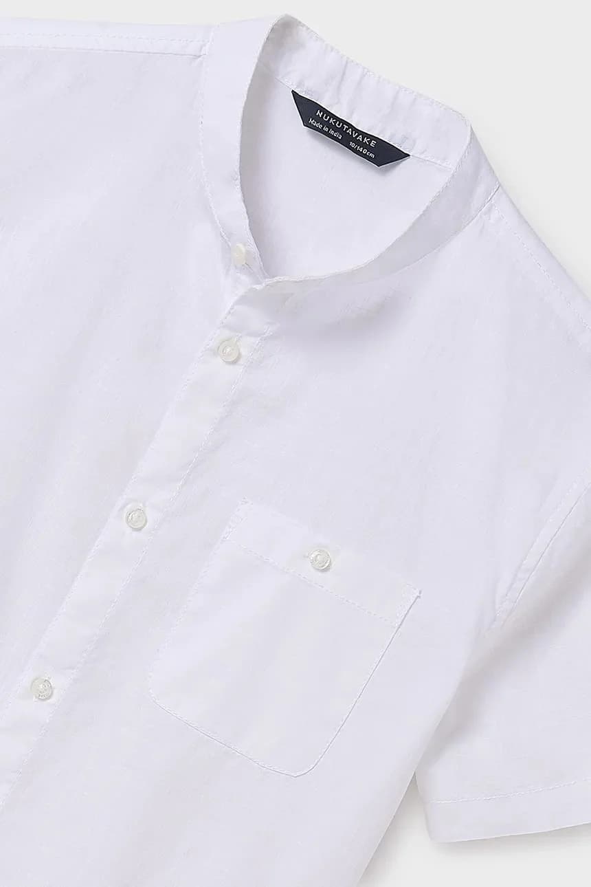 Детская хлопковая рубашка - фото 3