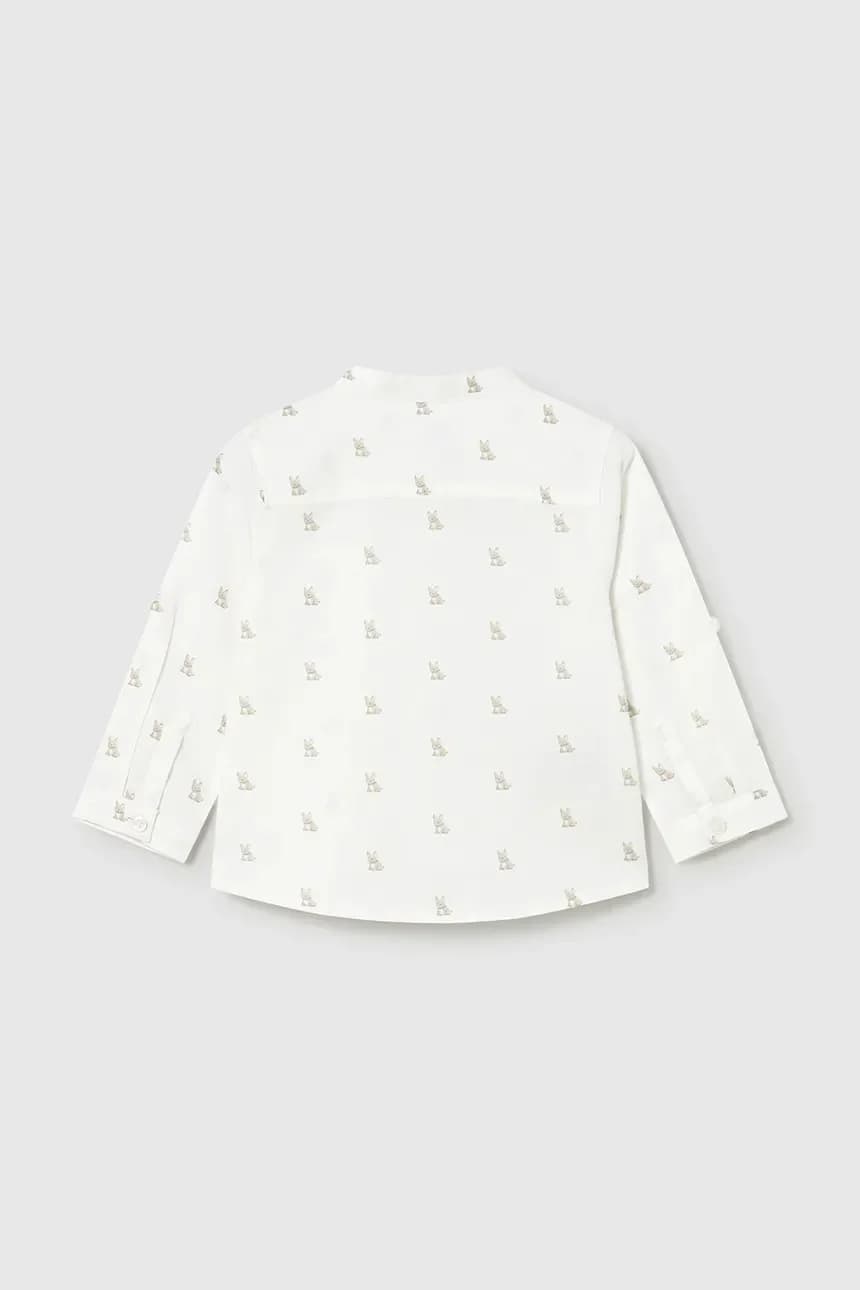 Детская рубашка с льном - фото 3