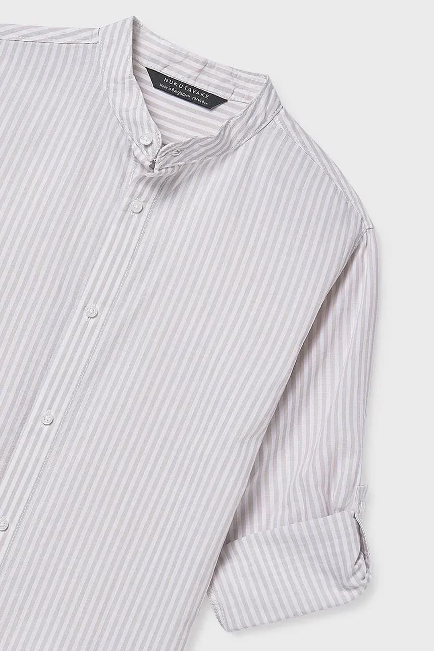 Детская хлопковая рубашка - фото 4