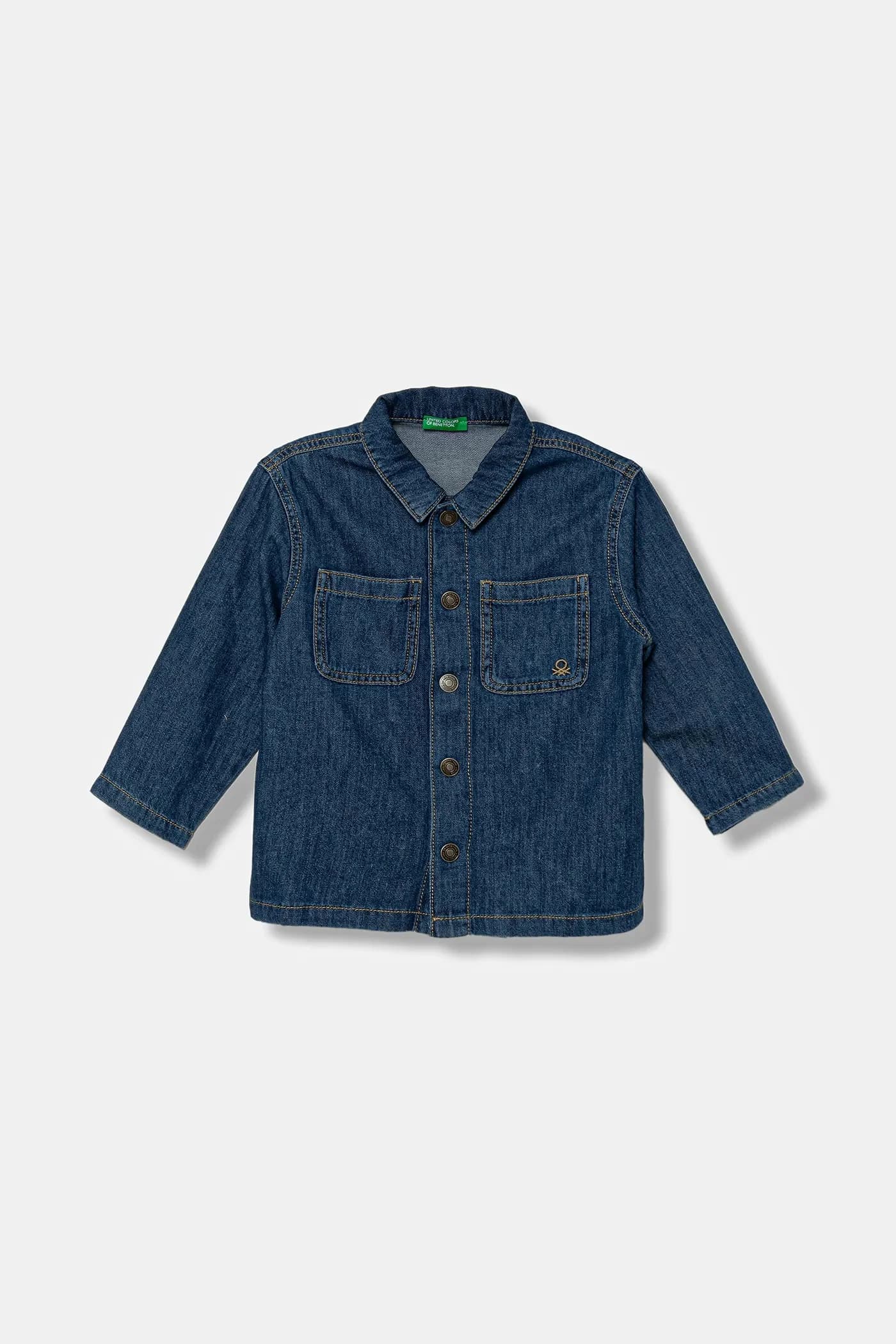 Детская джинсовая рубашка