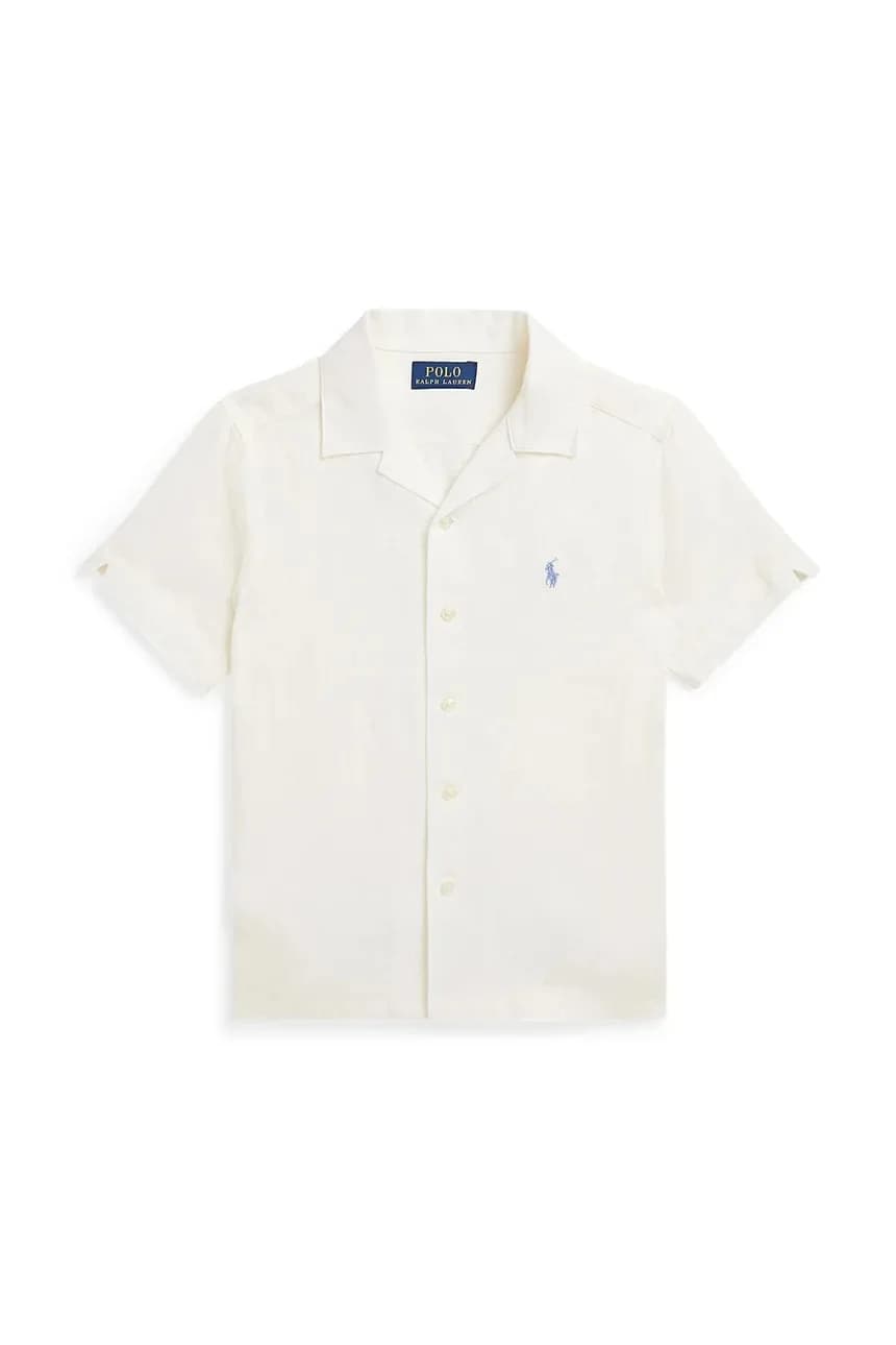 Детская льняная рубашка