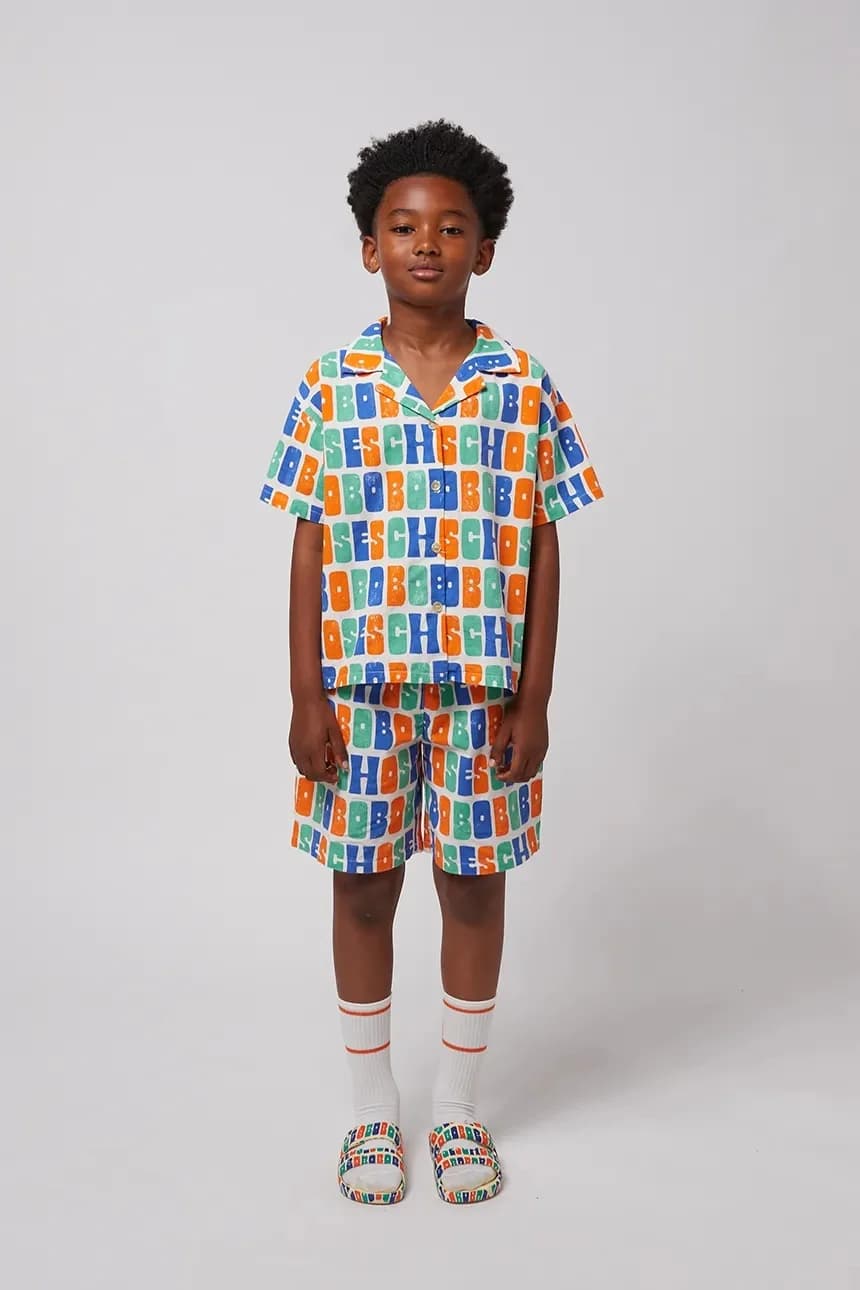 Детская хлопковая рубашка - фото 4