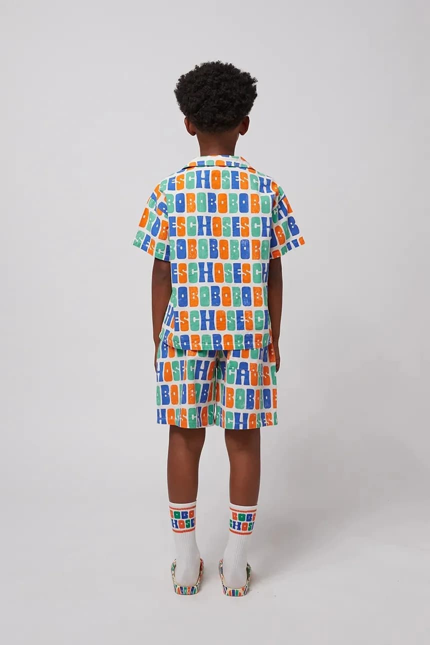 Детская хлопковая рубашка - фото 5