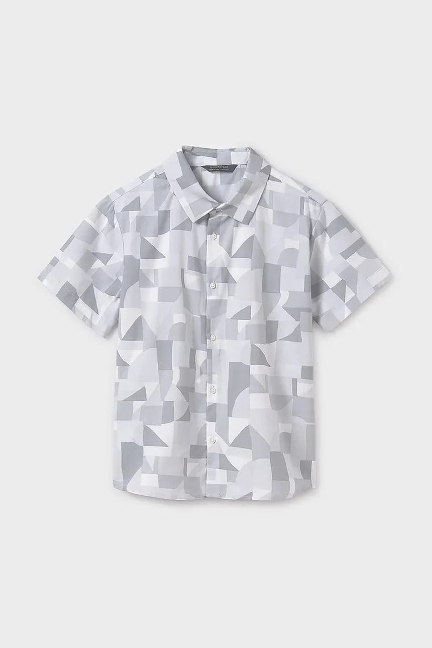 Детская хлопковая рубашка