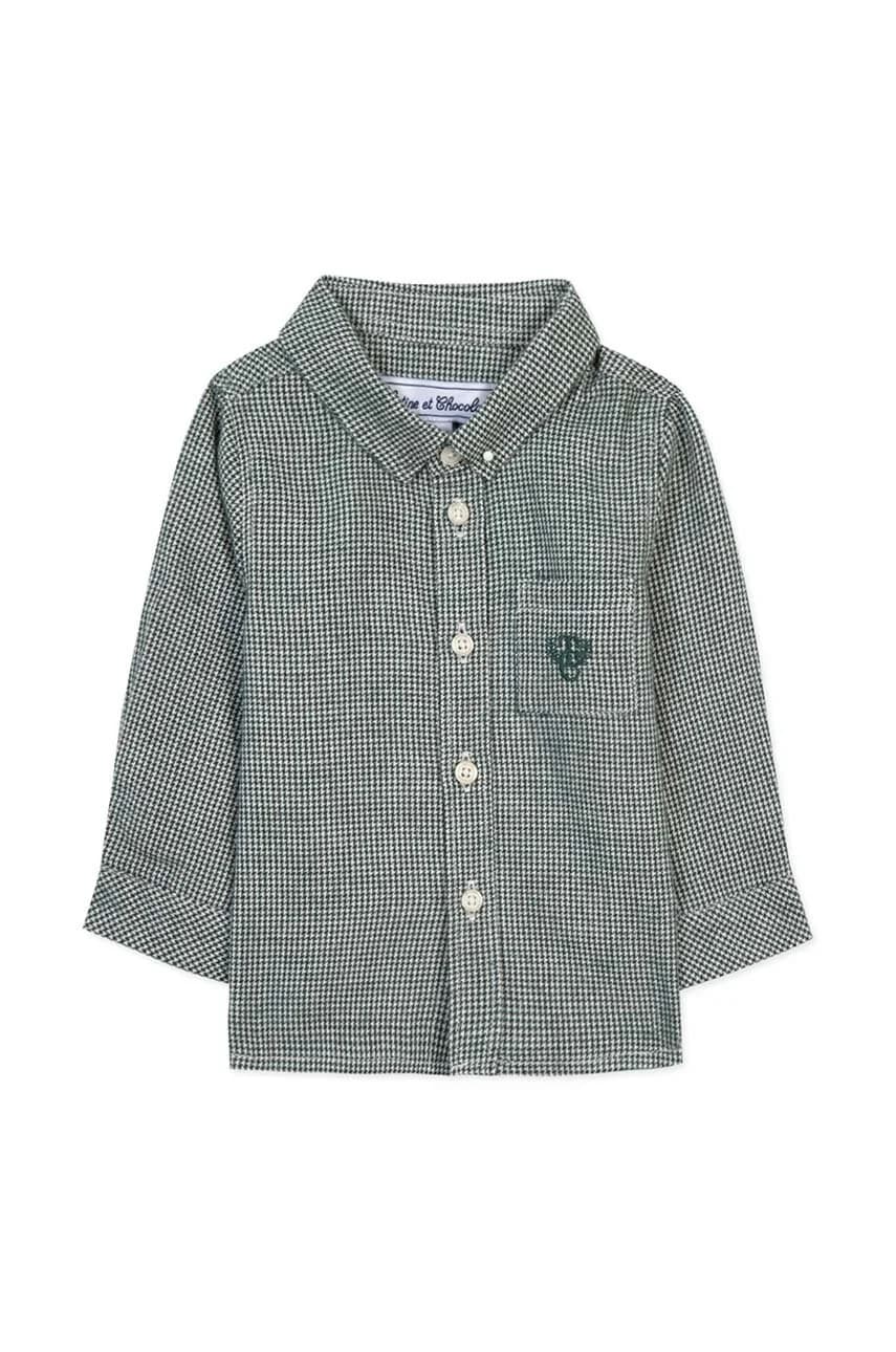 Хлопковая детская рубашка