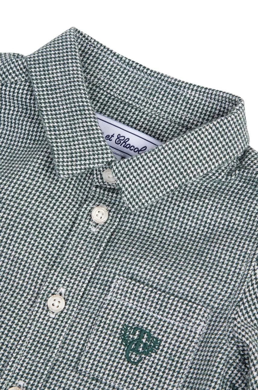 Хлопковая детская рубашка - фото 3