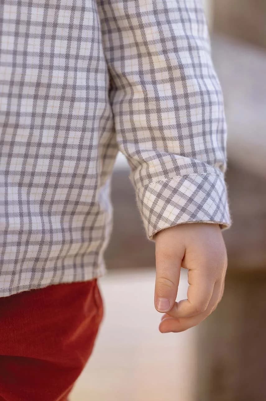 Хлопковая детская рубашка - фото 8