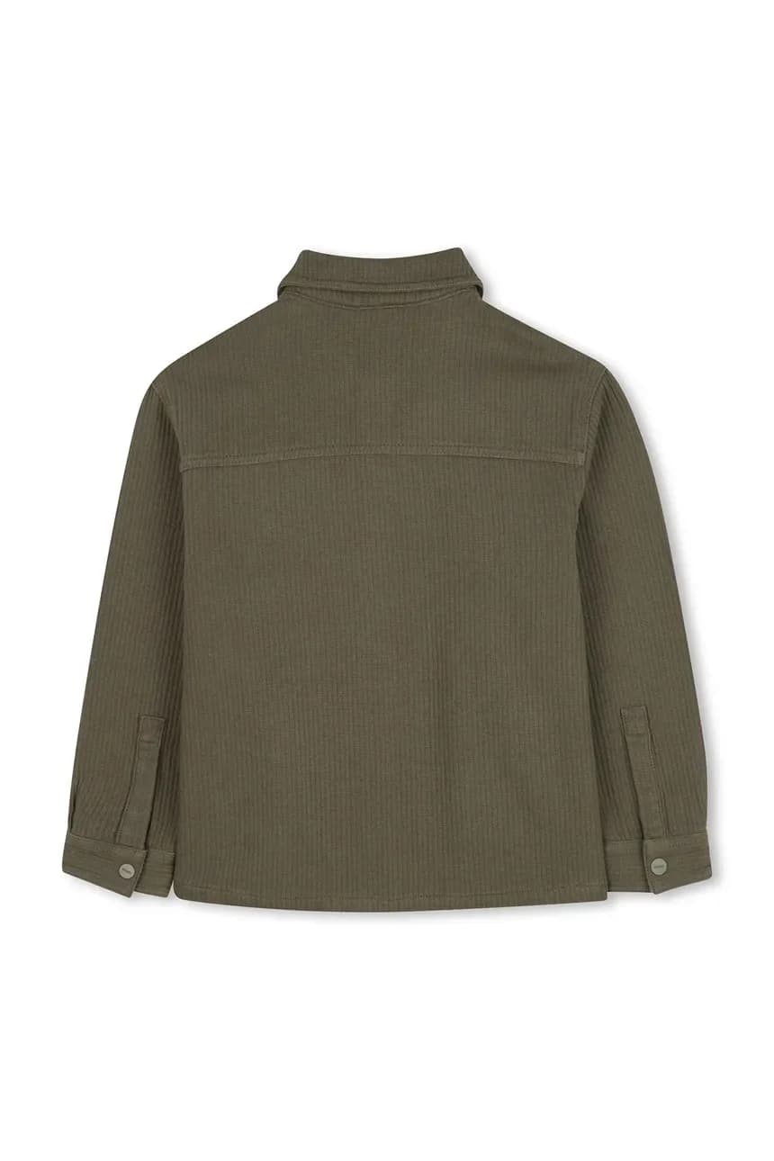 Детская хлопковая рубашка - фото 3