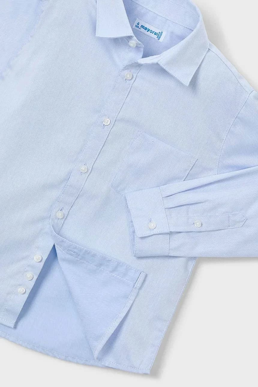 Детская хлопковая рубашка - фото 3