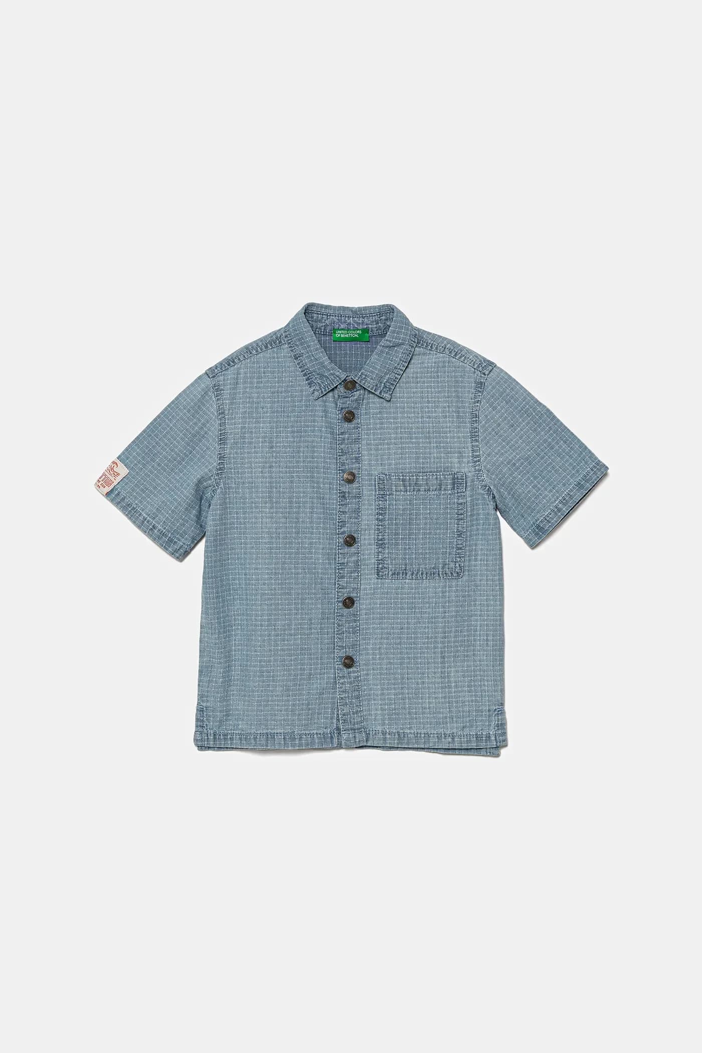 Хлопковая детская рубашка