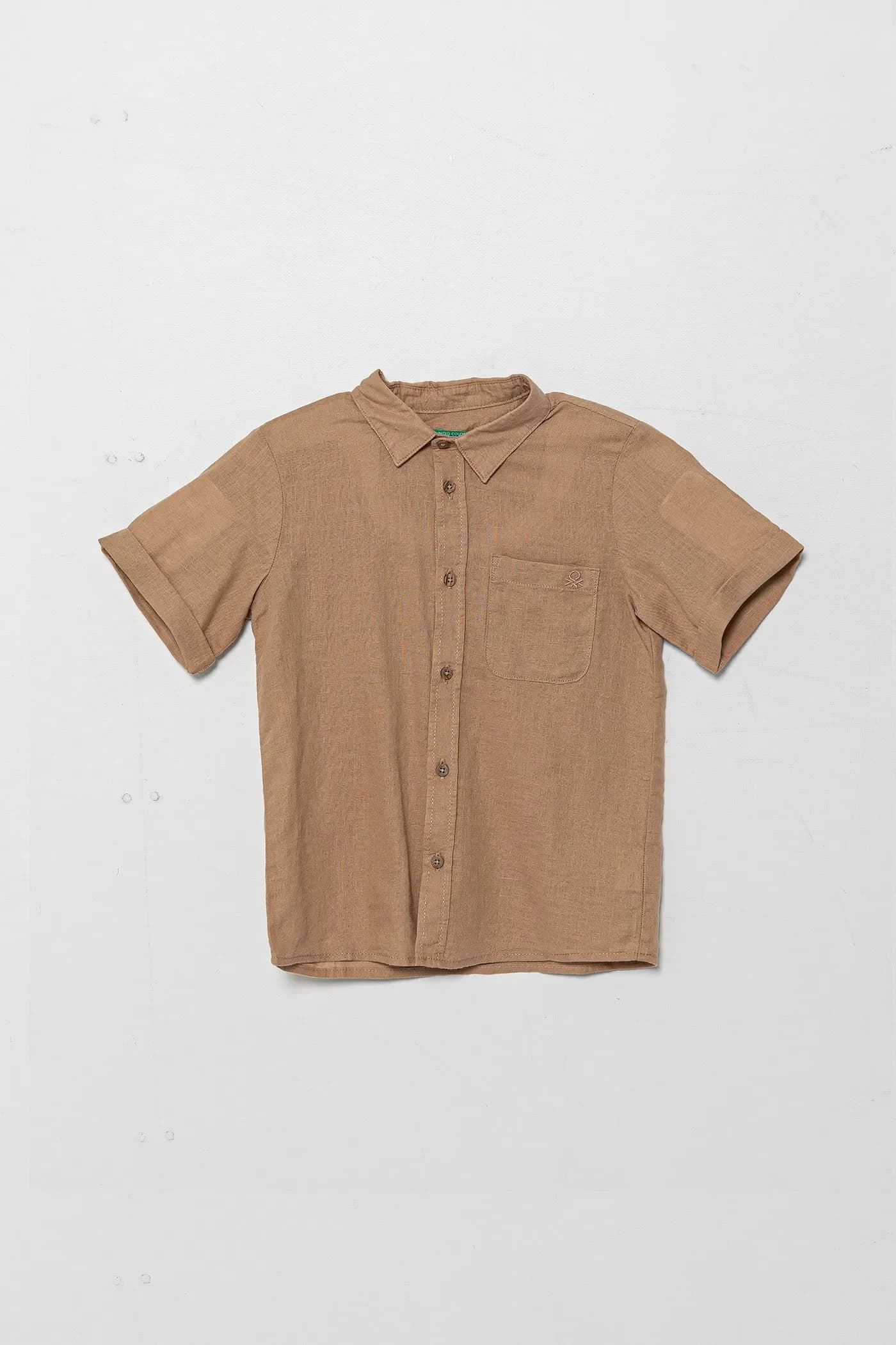 Детская льняная рубашка