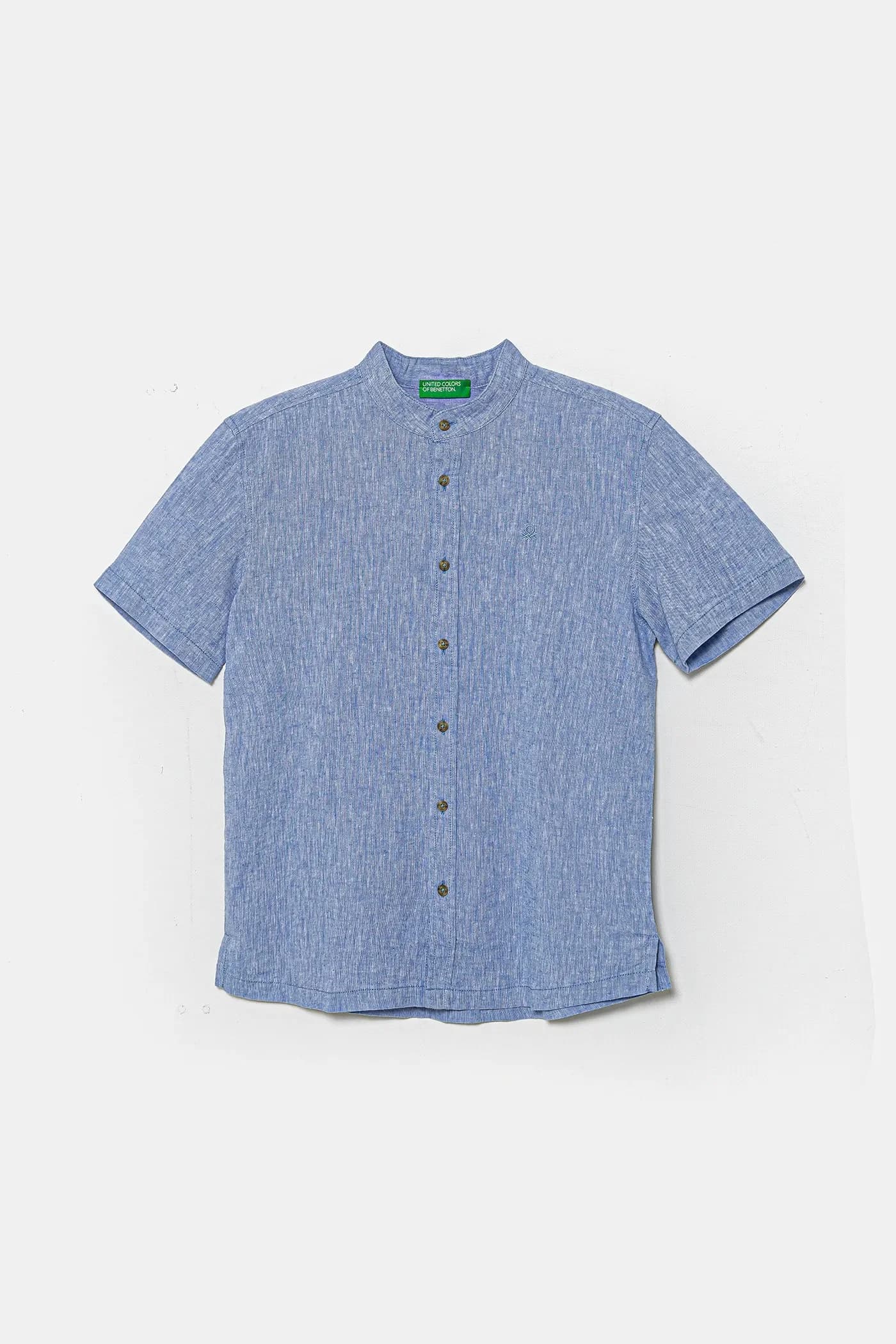 Детская льняная рубашка