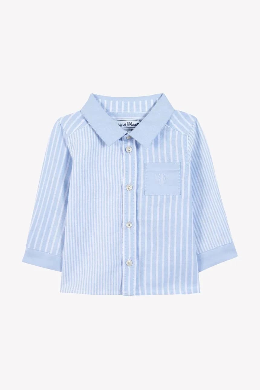 Детская хлопковая рубашка - фото 2