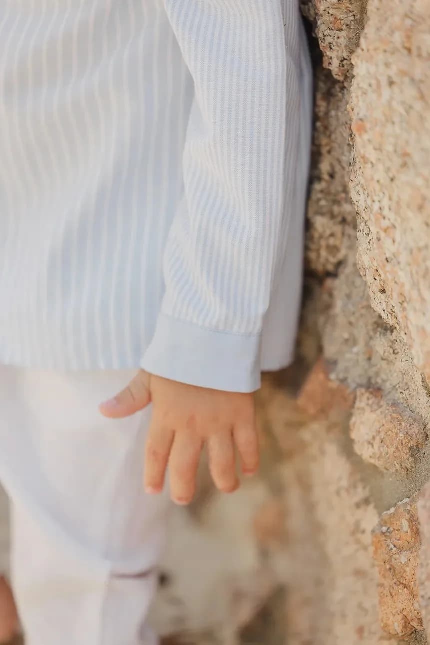 Детская хлопковая рубашка - фото 6