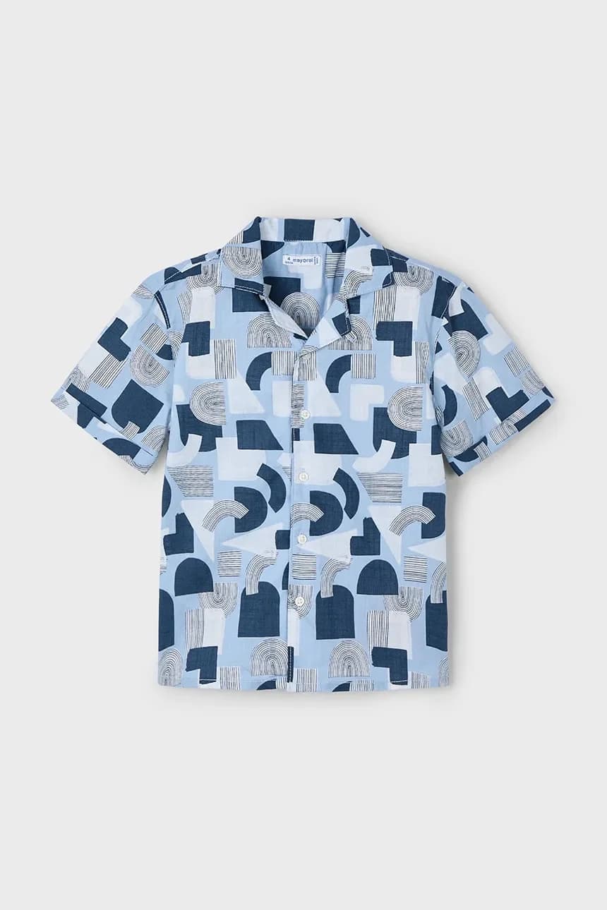 Детская хлопковая рубашка