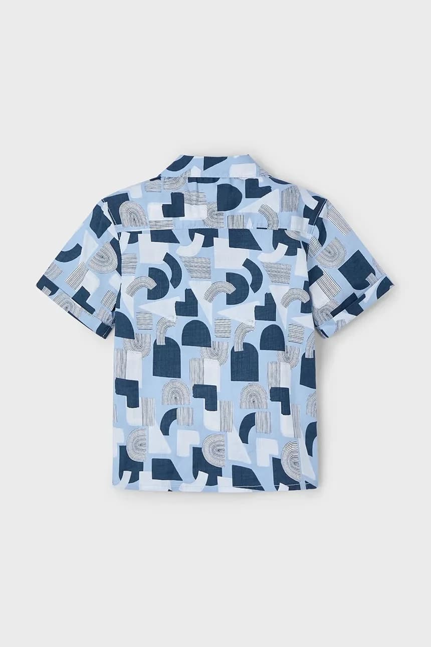 Детская хлопковая рубашка - фото 2