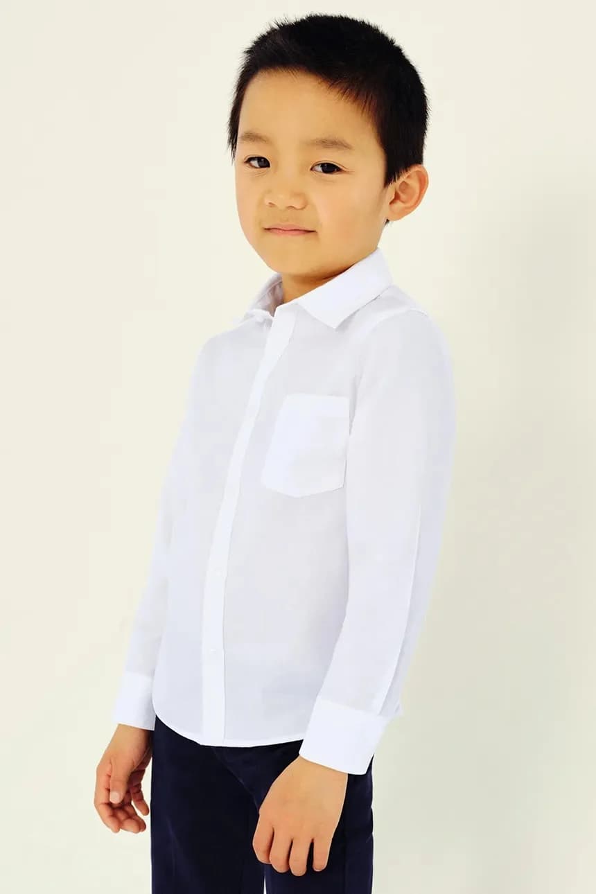 Детская хлопковая рубашка