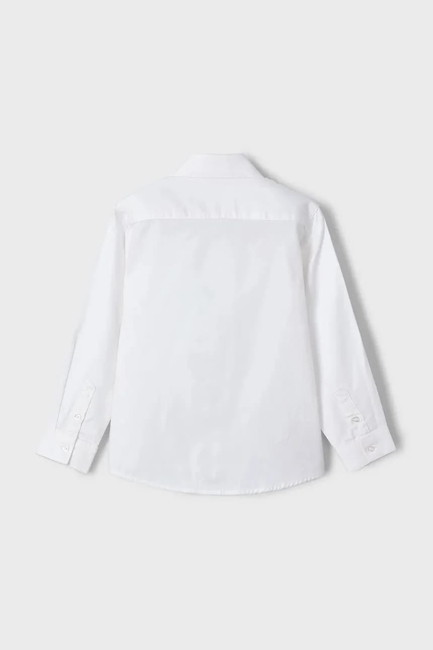 Детская хлопковая рубашка - фото 3