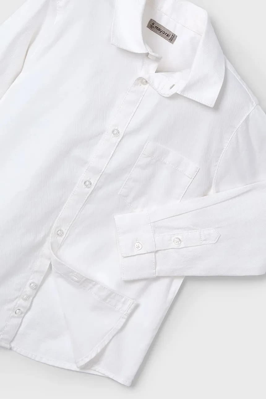 Детская хлопковая рубашка - фото 4