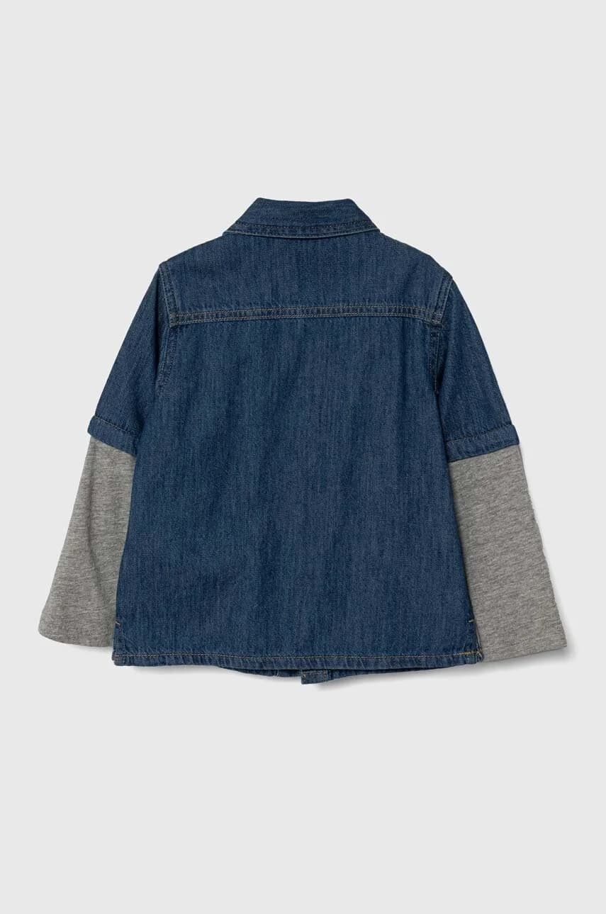 Детская джинсовая рубашка - фото 2