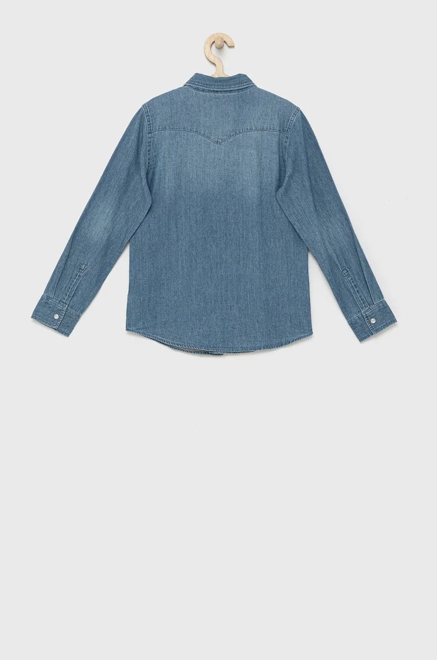 Детская хлопковая рубашка - фото 2