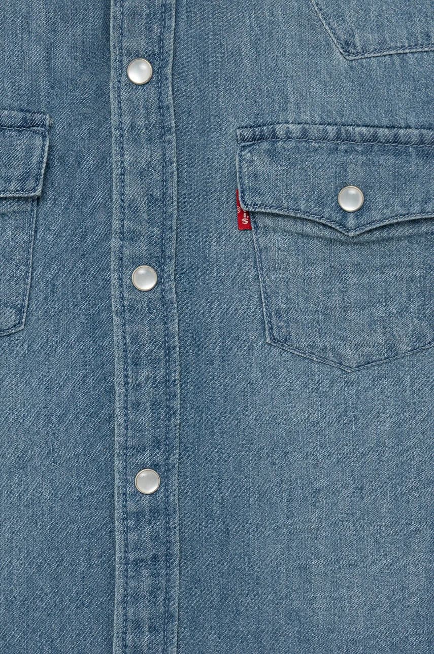 Детская хлопковая рубашка - фото 3