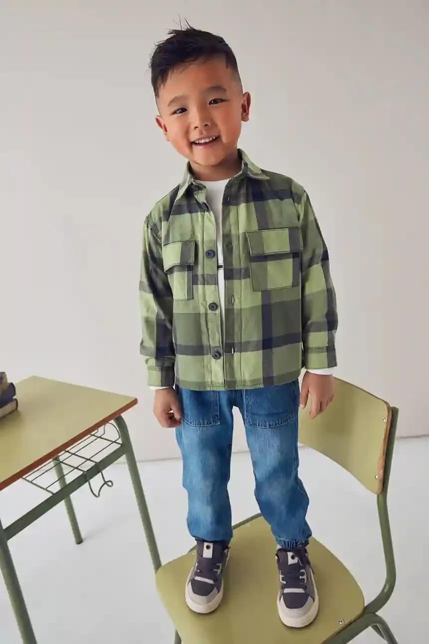 Хлопковая рубашка - фото 6