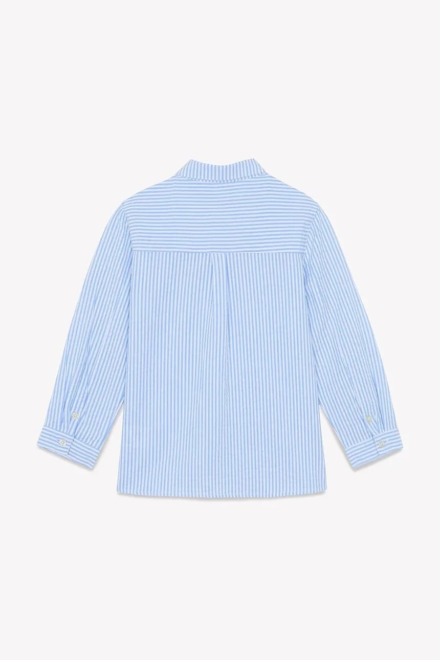 Детская хлопковая рубашка - фото 2