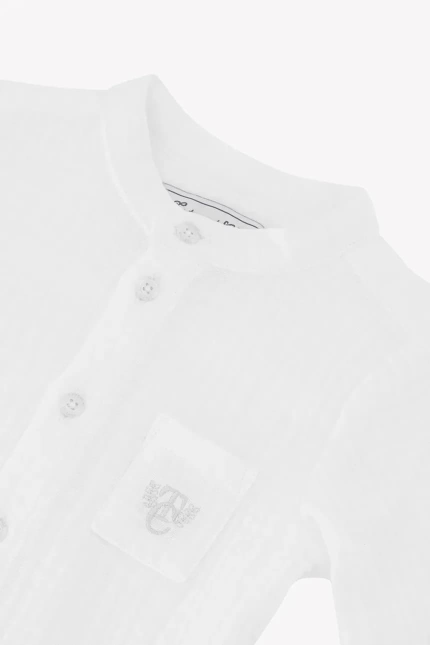 Детская хлопковая рубашка - фото 4