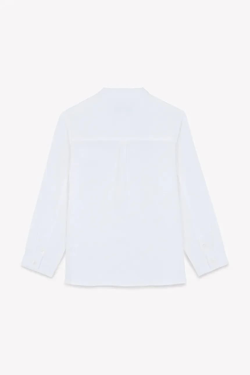 Детская льняная рубашка - фото 3