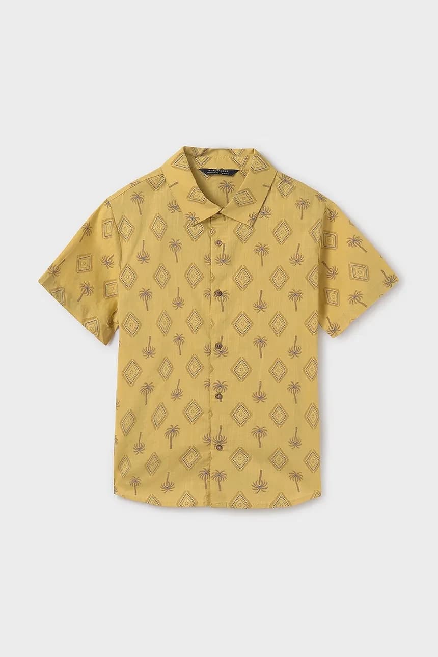 Детская хлопковая рубашка