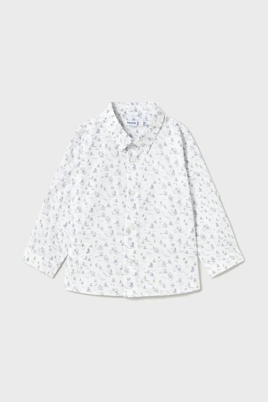 Детская хлопковая рубашка