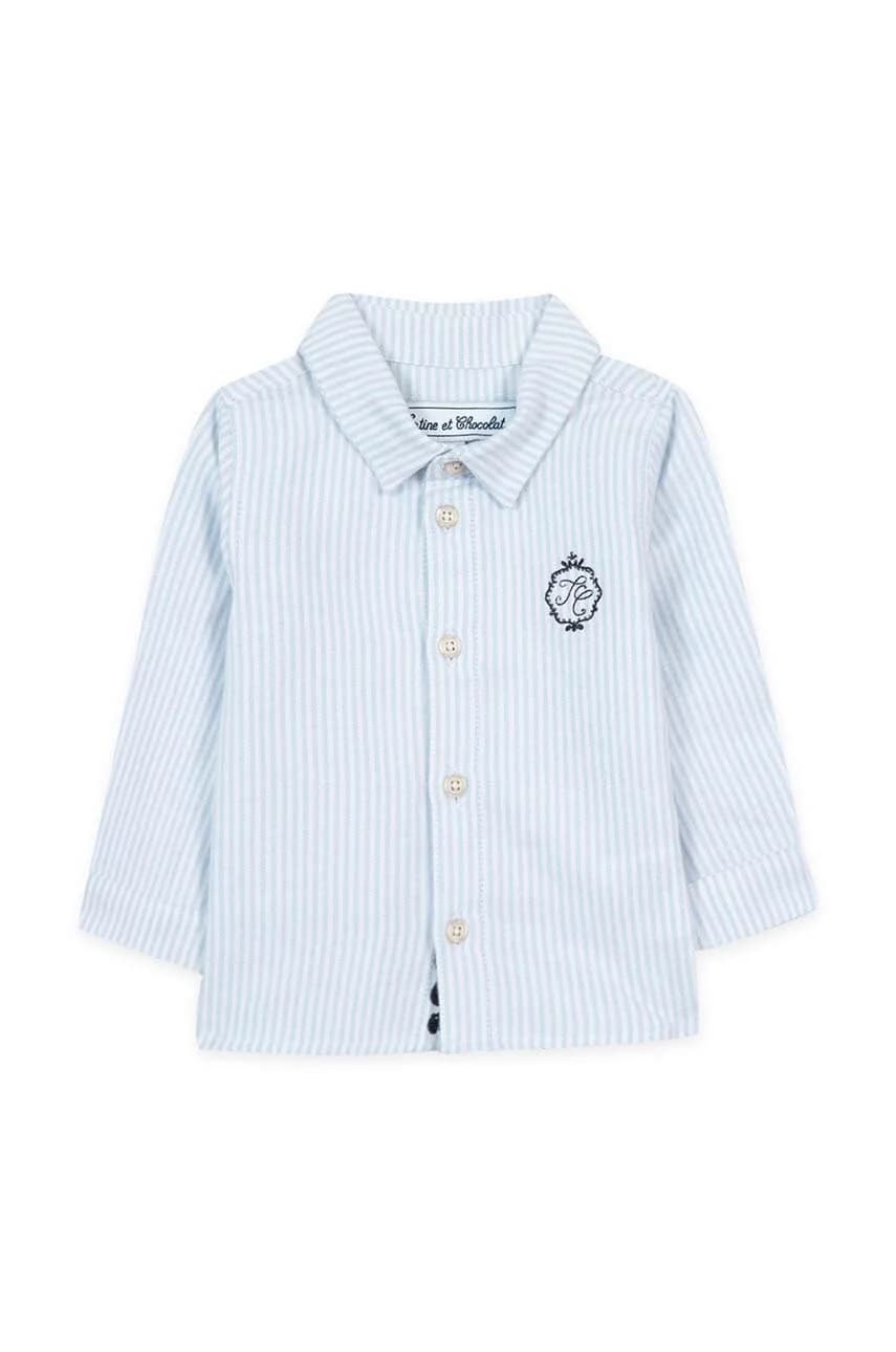 Детская хлопковая рубашка - фото 2