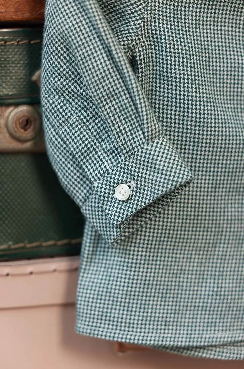 Детская хлопковая рубашка - фото 6