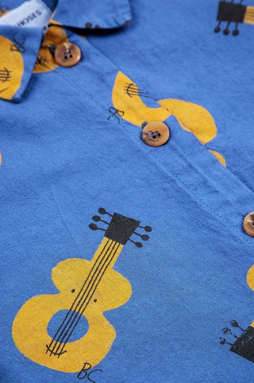 Детская хлопковая рубашка - фото 3