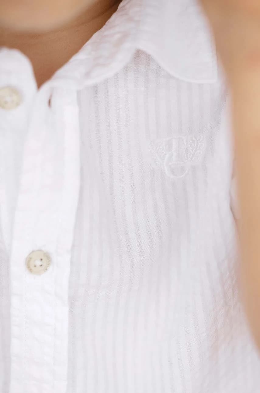 Хлопковая детская рубашка - фото 6