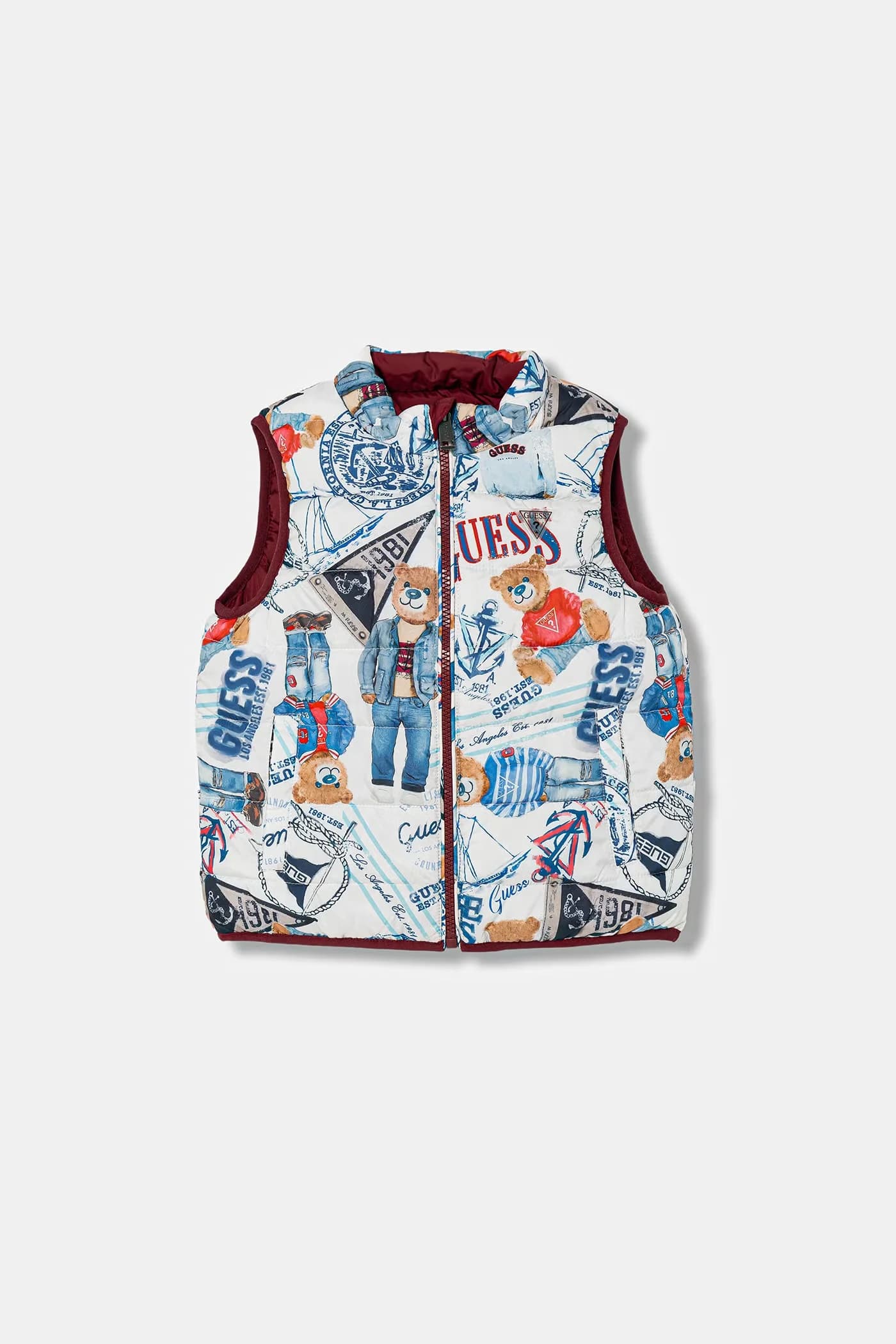 Детский двусторонний жилет.