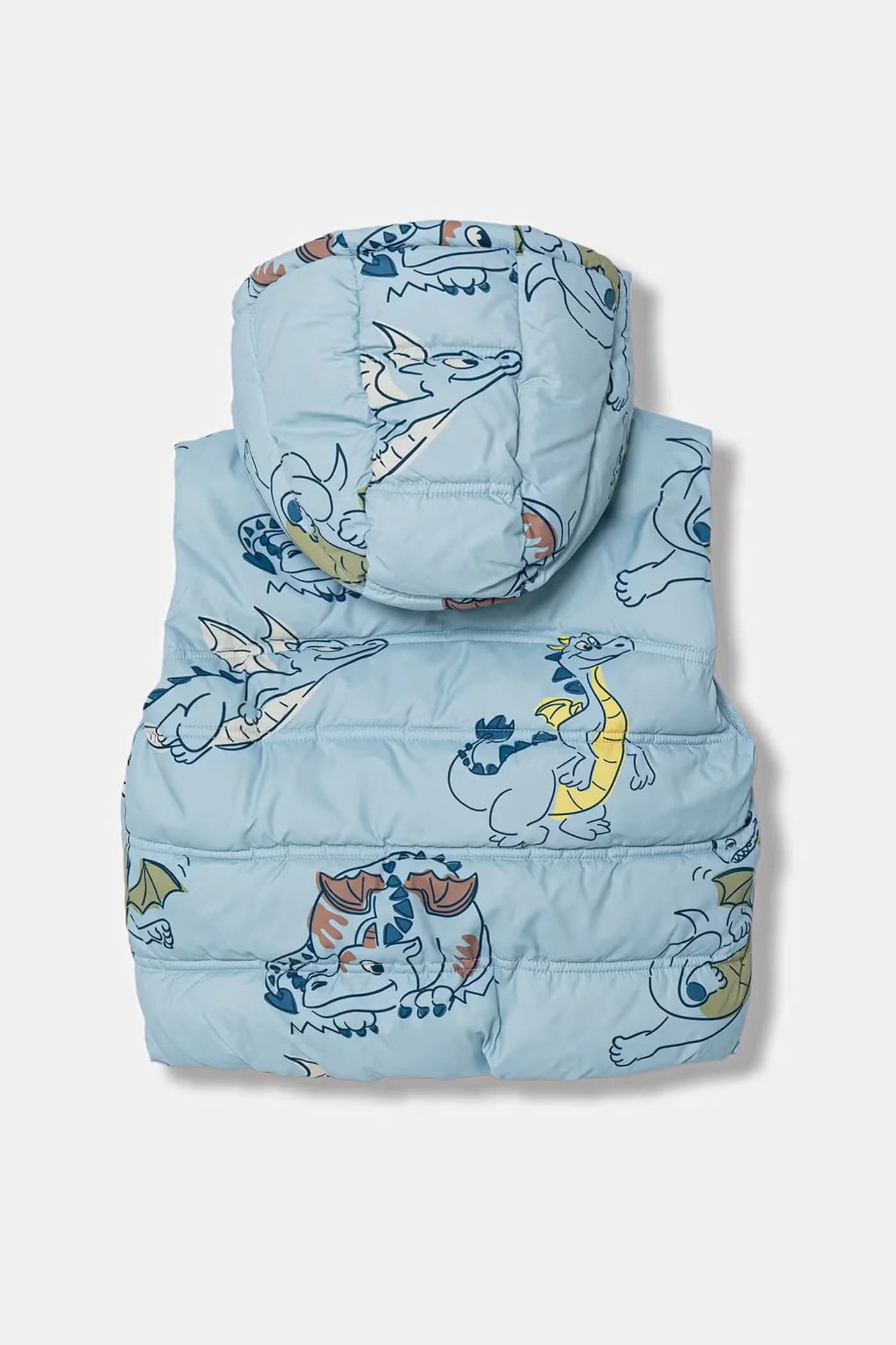 Жилет без рукавов с капюшоном - фото 2