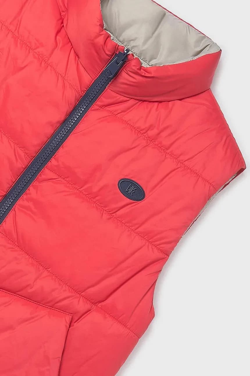 Детский двусторонний жилет. - фото 3