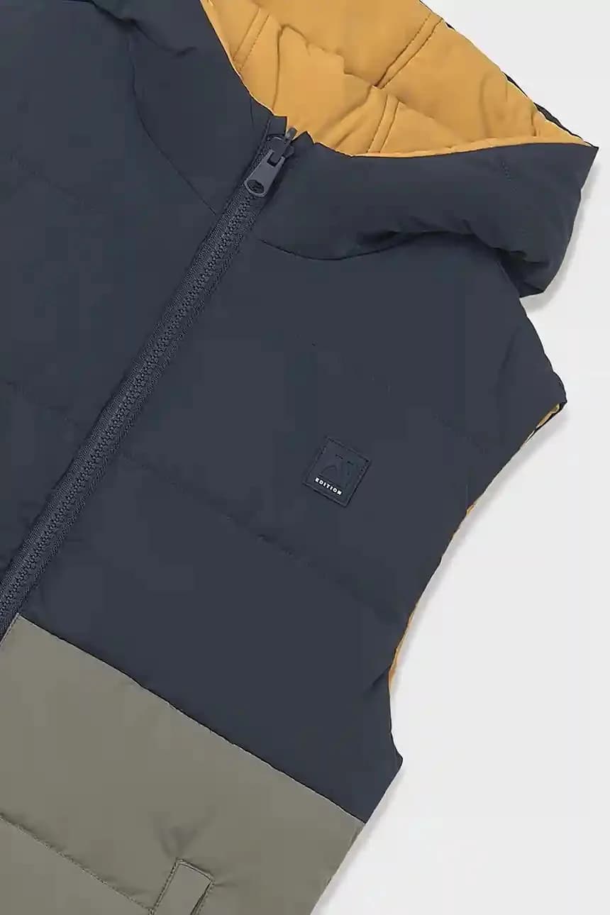 Детский двусторонний жилет. - фото 4