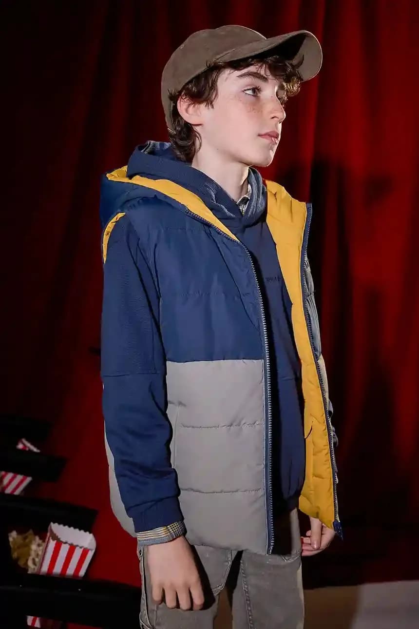 Детский двусторонний жилет. - фото 7